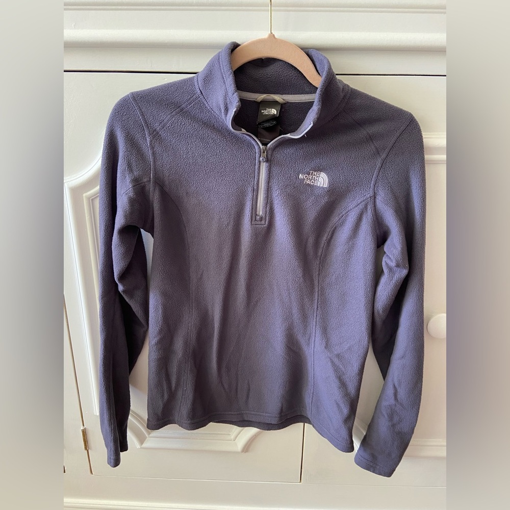 XS North face Quarter Zip Sweatshirt